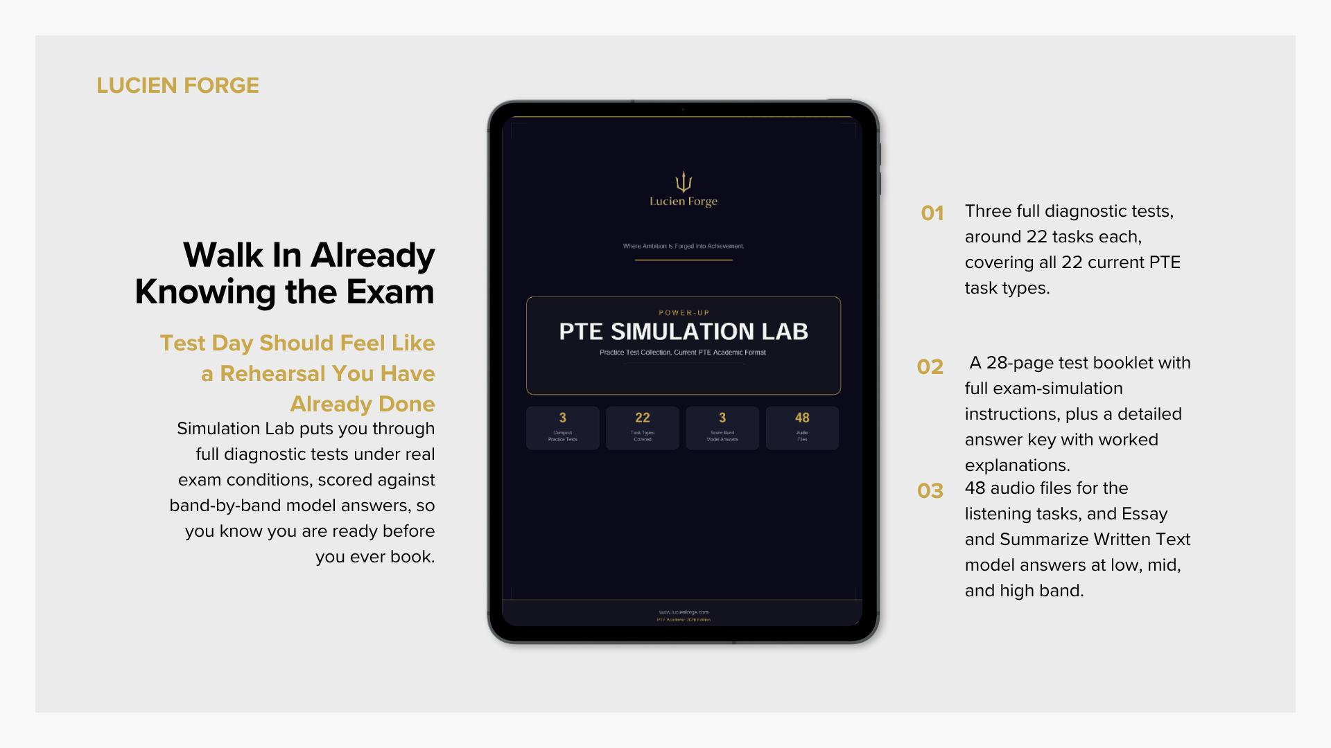 PTE Simulation Lab - Practice Test Collection